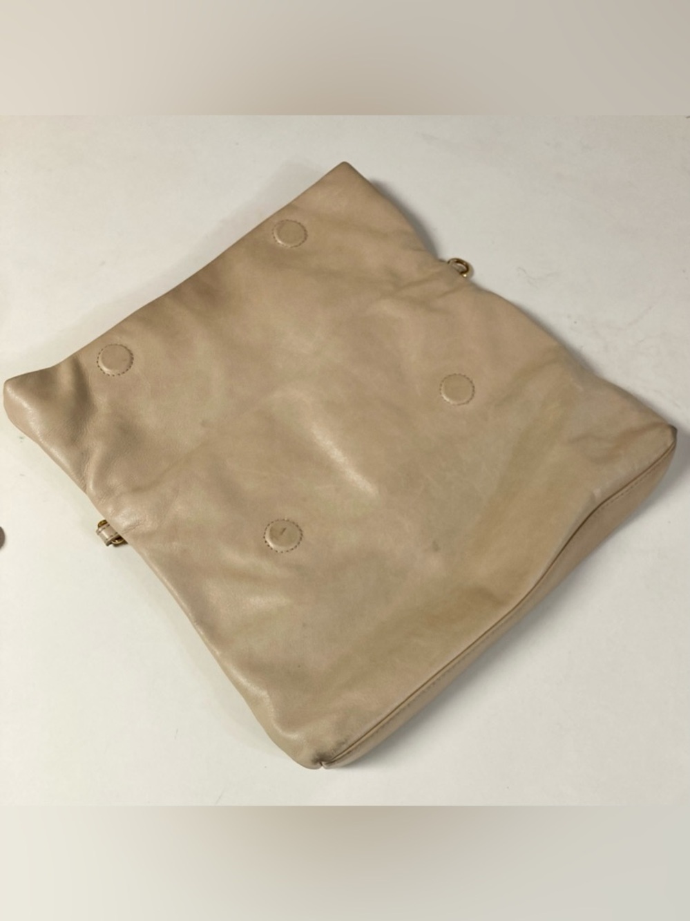 Tory Burch Tan Foldover Crossbody - Picture 4 of 12